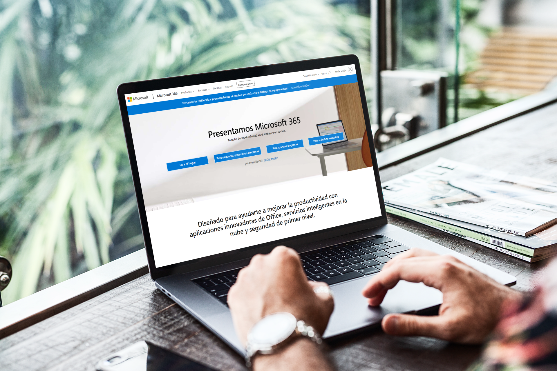 Optimización de 365 en el teletrabajo Optimización de 365 en el teletrabajo